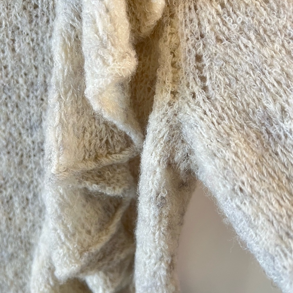Rebecca Taylor Diagonal Ruffle Sweater - Picture 5 of 7